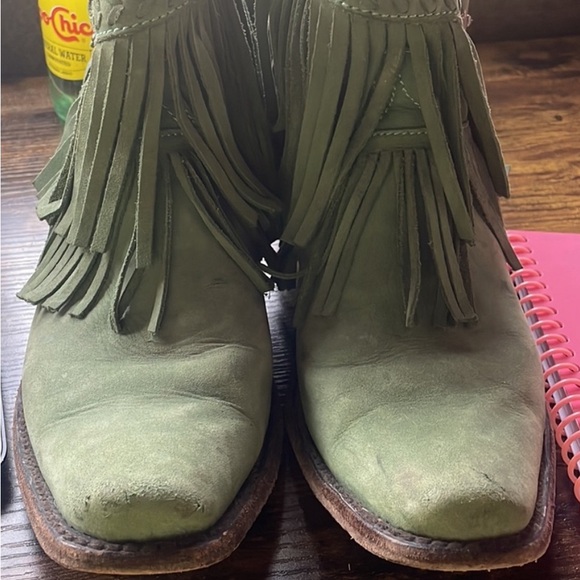 Old Gringo booties w/ fringe - Picture 9 of 10